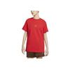 Nike Logo Print Retro Dopamine Loose-Fit Sport Short Sleeve T-Shirt Women Tops Red DX7941-657