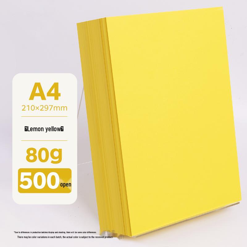 A4 Assorted Color Thickened Origami Paper 80g/120g/150g - Pink, Red, Blue