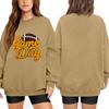 Unisex Lightweight Long Sleeve Neck Pullover with Fashion Print
