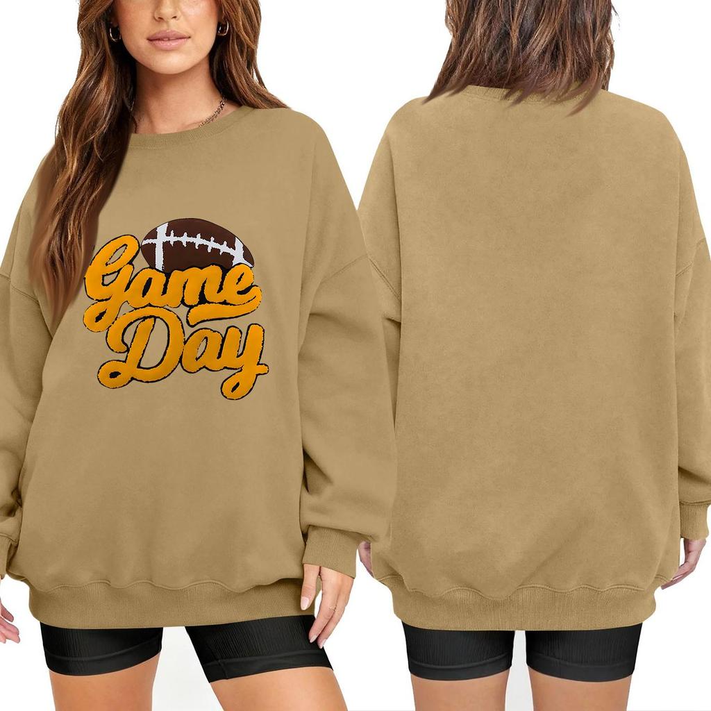 Unisex Lightweight Long Sleeve Neck Pullover with Fashion Print