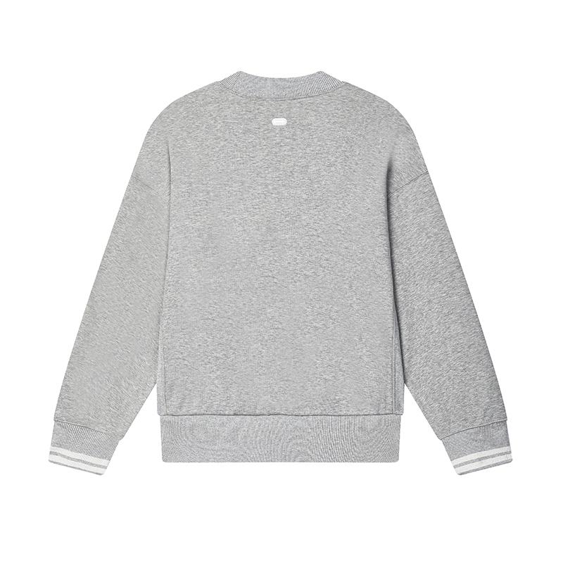 

New FILA Sweatshirt Women s Fresh Heather Gray F11W445201FMG 165/84A/M