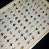 10 Stück Damen Zirkonia Ring, schlichter und Retro Ring, Ehering, Party Accessoire