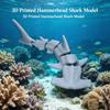 3D Printed Articulated Hammerhead Shark Model, Flexible Joint Sea Animal Figurine, Joints Creative Toy