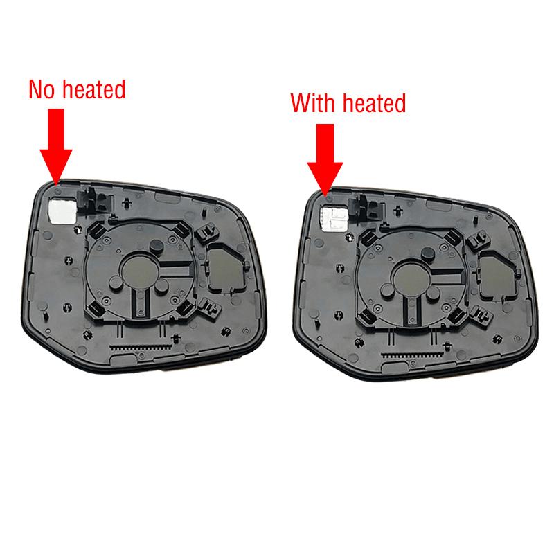 For Toyota Land Cruiser 300 LC300 2022 2023 Car Outside Wing Door Side Rearview Mirror Lens