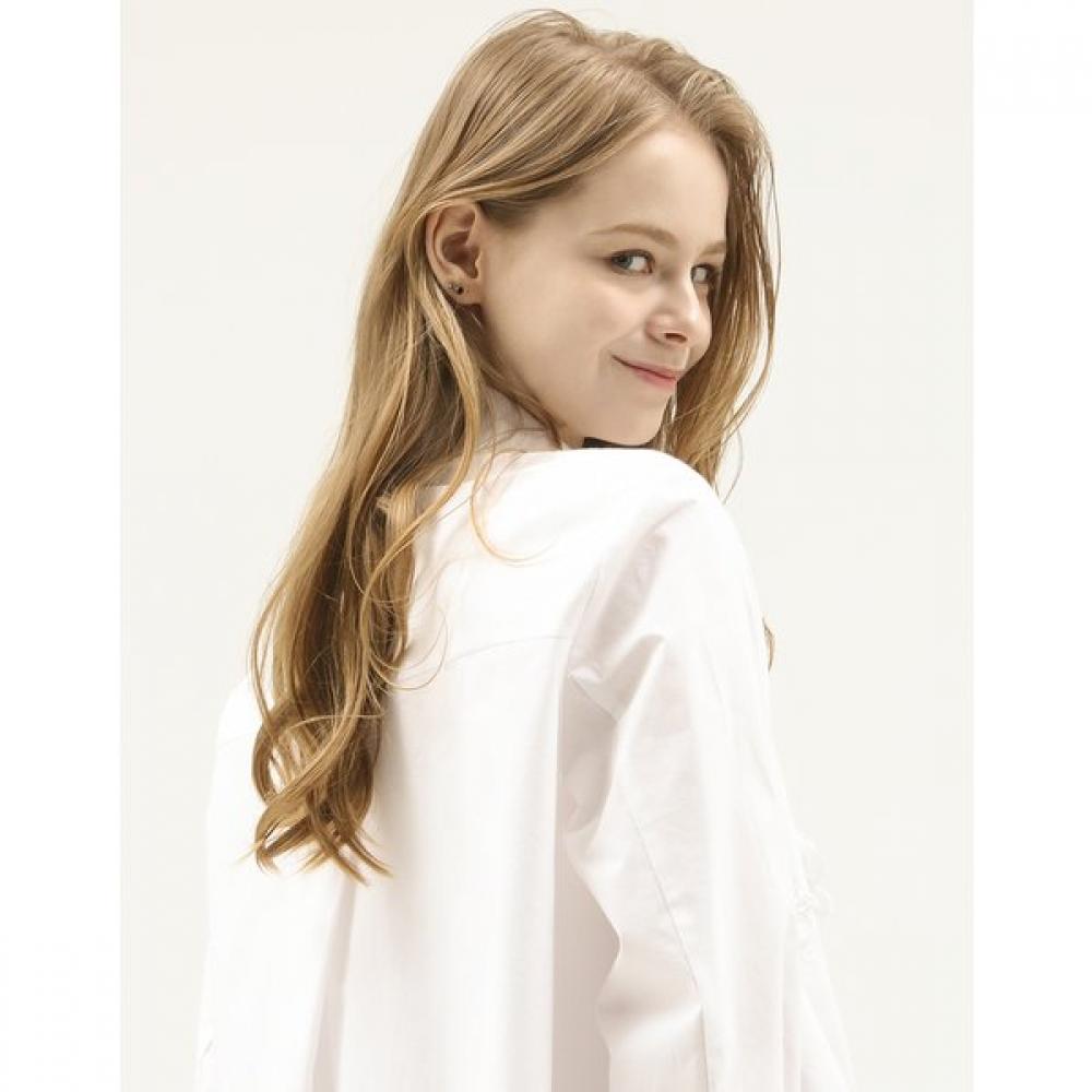 SON JUNG WAN Flower Lace Stripe Shirt Zdr6161131