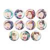 Nintama Rantaro Trading Ani Art Aqua Label Holographic Can Badge Box ver.A 11-piece