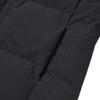 Saucony Mid-Length Hooded Zipper Solid Color Long Sleeve Down Jacket Women outerwear Black SC1240186AL-BK01