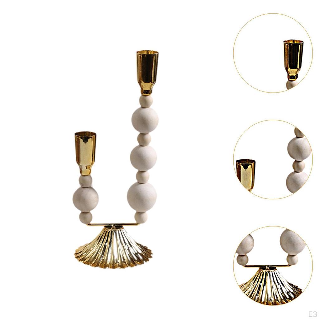 Hoher Säulenkerzenhalter Kerzenständer für Hochzeit Einweihung Abendessen Einzelkopf