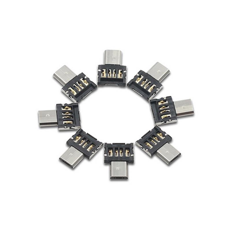 1/5PCS Universal Type-C Micro USB to USB 2.0 OTG Adapter Connector for Cell Smartphone USB2.0 Type C Micro USB OTG Cable Adapter
