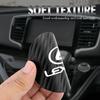 For Lexus IS250 LS460 RC200 LM300 RX450 LX NX350h LC UX CT RZ450e  2Pcs Car Leather Coaster Anti-skid Water Cup Mat Cushion AFG1