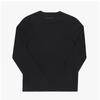 Acne STudios Face Logo PaTch Long Sleeve T shirT Cl0311 Black