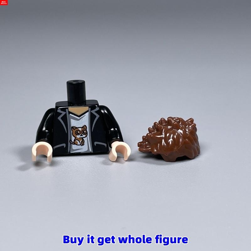 

MOC Bricks brief case businessman bag Man Boy Torso Suit Cloth Learning-Focused Building Blocks Assembles Children s Toys Gifts