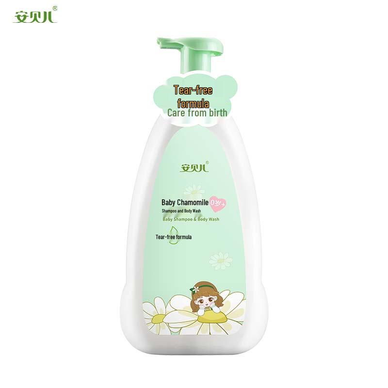 Anbeier Baby Gentle Chamomile 2-in-1 Shampoo & Shower Gel
