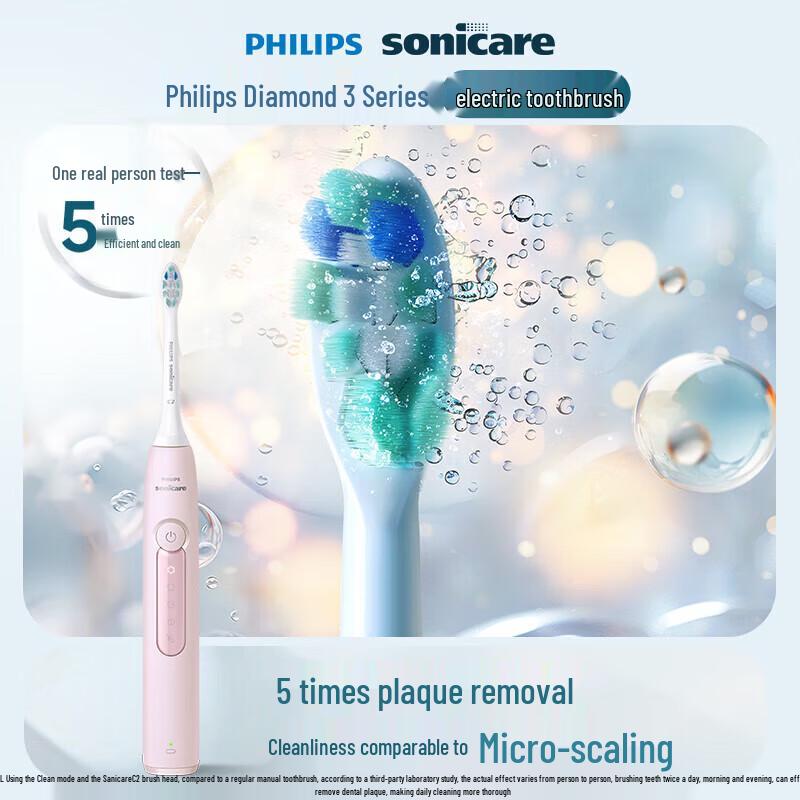 Philips HX5171/03 DiamondClean Series 3 Sonic Electric Toothbrush