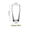 ZISIZ American/English Pint Beer Glass