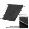 Oxford Cloth Soft Roof Top Cover for Jeep Wrangler TJ 1997-2005 2006 Car Sunshade Anti-UV Roof Cover Exterior Accessories Black