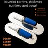 Ergonomic Handle Rounded Corner Trowel Comfortable Grip Tile Laying Trowel  Building Projects