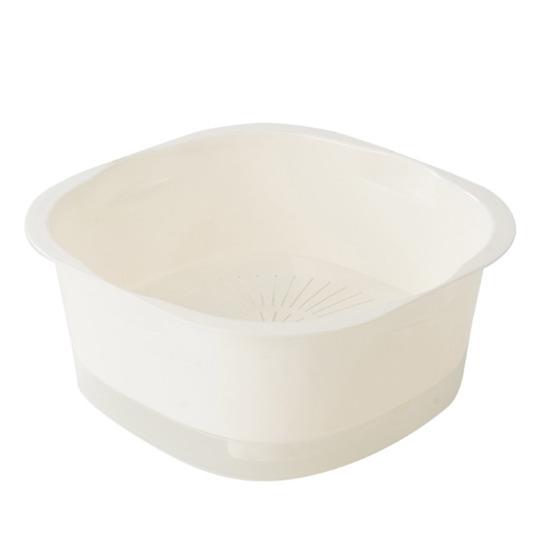 

Корзина для мытья овощей, пищевая, не содержит бисфенол А, многоразовая, легко моется, складная, корзина для хранения продуктов, кухонные принадлежности