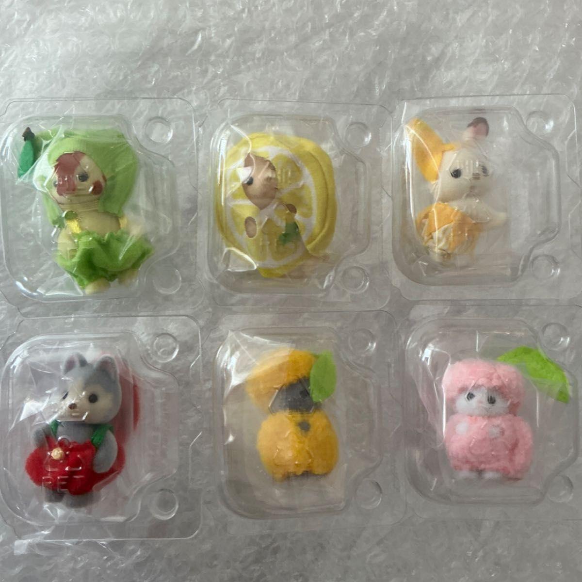 Used New Sylvanian Families Baby Fruit Party Complete 6-piece set