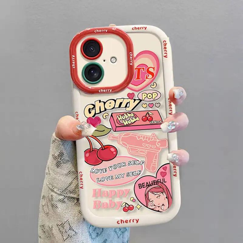 Hülle Für Realme C67 C65 C63 C61 C55 C53 C51 C35 C33 C30S C25Y C21Y C20 12 Pro Plus Hülle Niedliche fette Ente Katze Blume