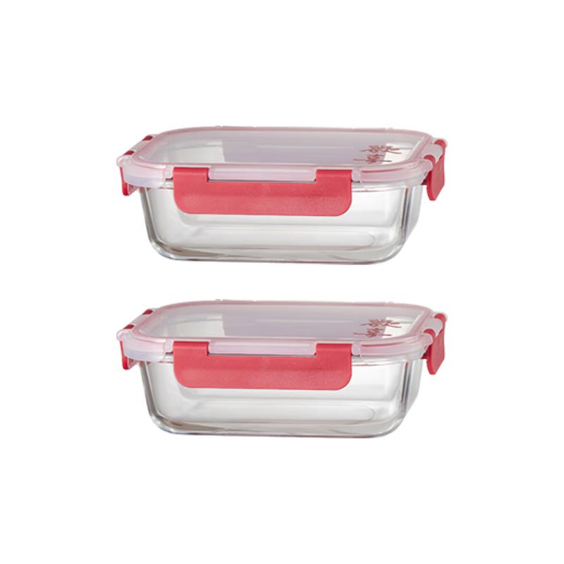 BAILOCK Glass Food Storage Container Set