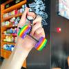 Detachable Simulation Dumbbells Keyring Dopamine Fitness Series Pendant  Gifts