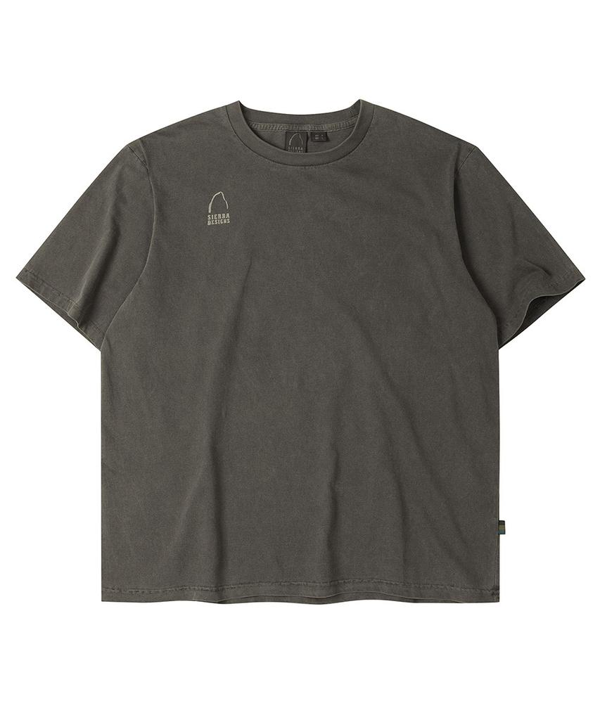 SIERRA DESIGNS Half Dome Washed Short Sleeve Charcoal