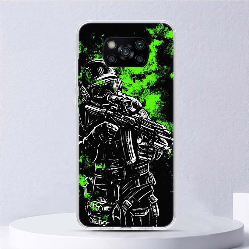 Counter Strike Cs Go Soft Case For Xiaomi Poco X7 X6 X5 X4 X3 Nfc F6 F5 Pro Phone Cover F4 Gt F3 F2 F1 M5S M4 M3 M5 Funda Coque