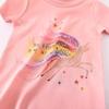 European & American Girls' Cotton Short-Sleeved T-Shirts for Toddlers & Kids - Summer New Arrivals