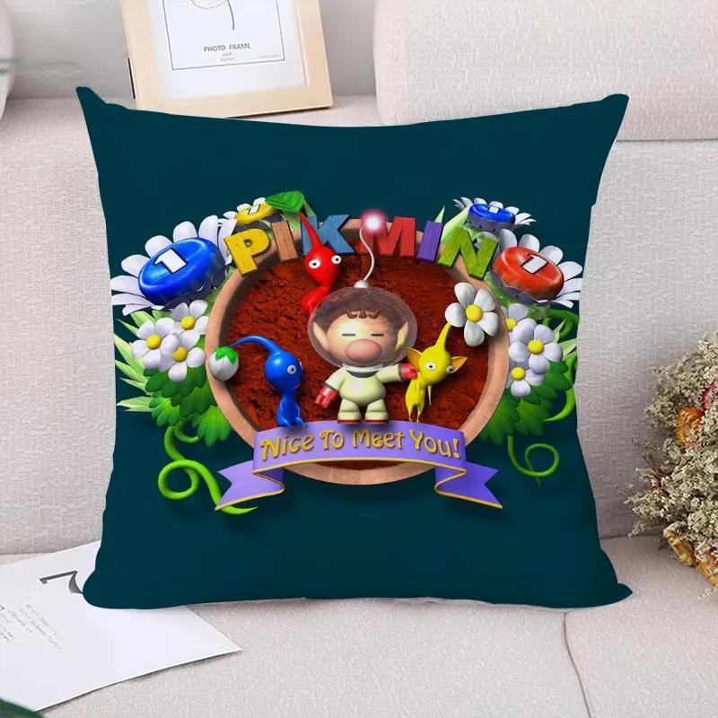 PIKMINS Kuddfodral för Kuddar Dekorativa Soffkuddar Kuddar Heminredning Kort Plysch Örngott 40x40 Soffa 45*45 Säng