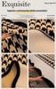 High-End Fluffy Houndstooth Patchwork Sofa Cushion - Non-Slip Seat Cover 2026