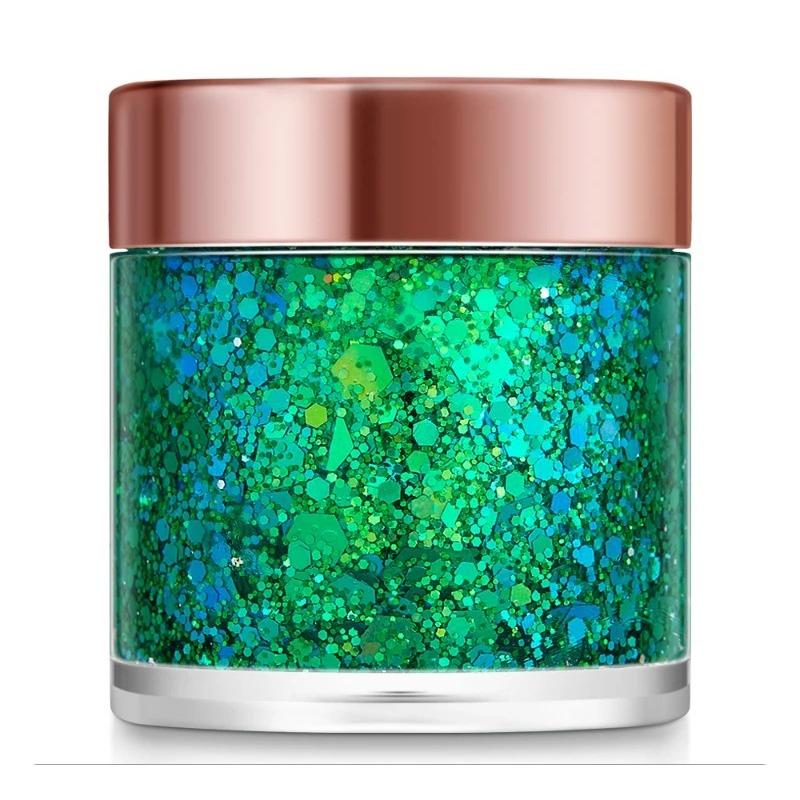 1Pc Sequins Body Glitter Gel Make Up Glitter For Body Face Hair Eyeshadow,Festival Party Carnival Makeup Decorations Longlasting