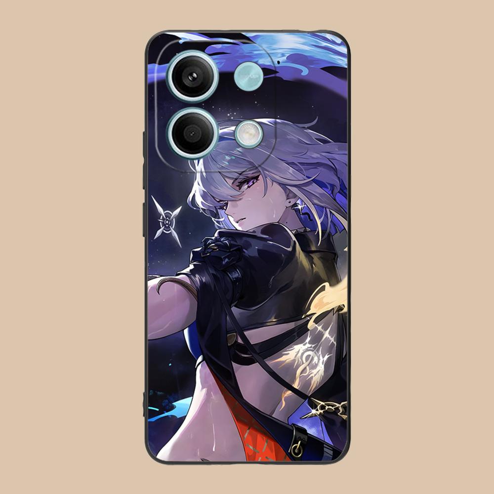 Wuthering Waves Galbrena Phone Case for Xiaomi 15 14 13 12 Mi 11 T Ultra Lite Pro S X 5G Colorful Printing Cover Cover Pretty