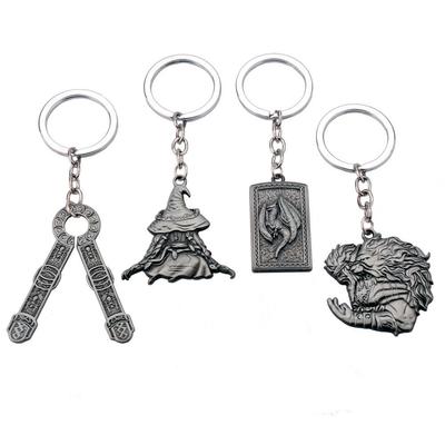 Ranni Pendant: Elden Ring Metal Keychain Retro Amulet