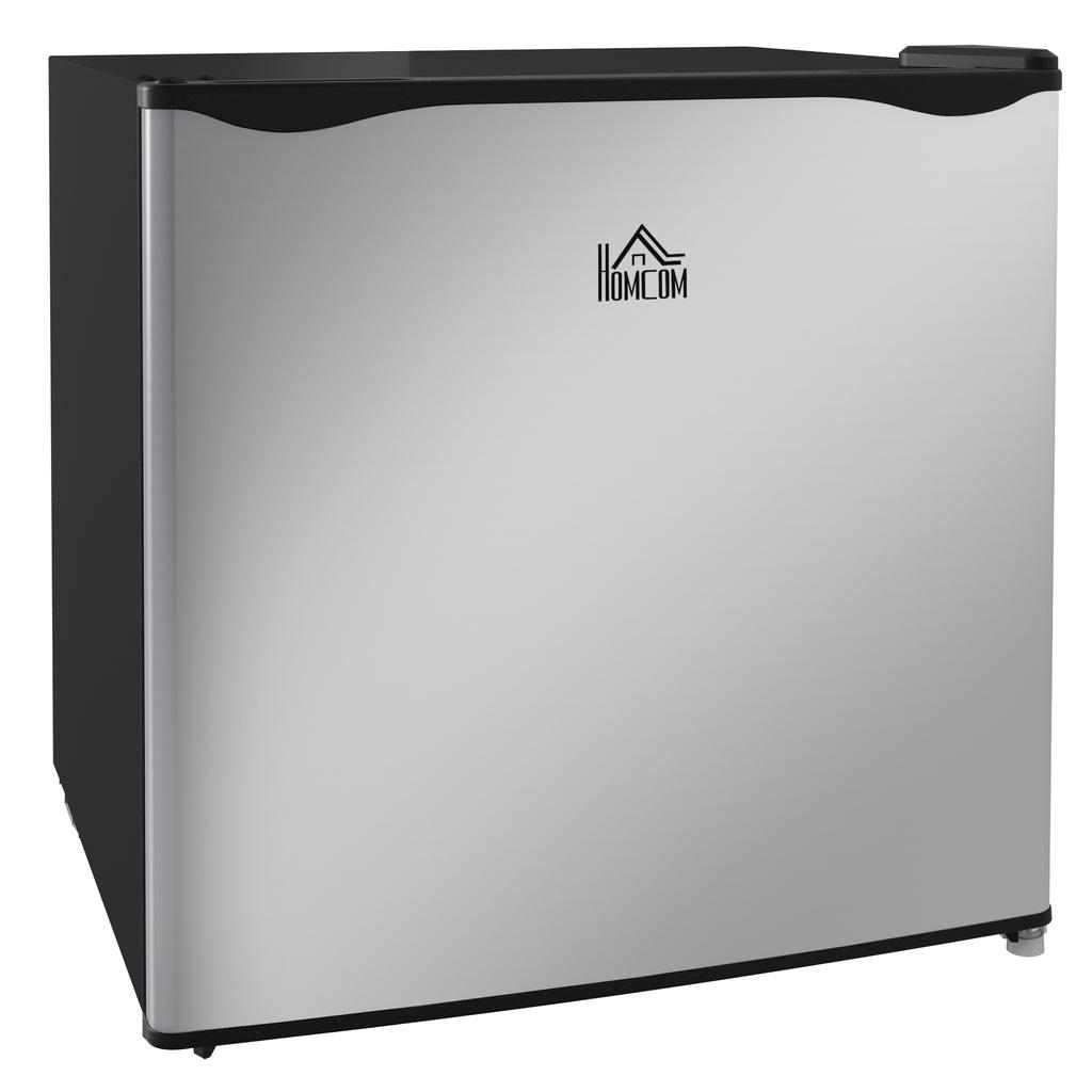 Mini Freezer, 35 L Mini Fridge, -14 To -24 Degrees C, 5-Stage Temperature Control, 47 X 44.2 X 48.8 Cm, Silver