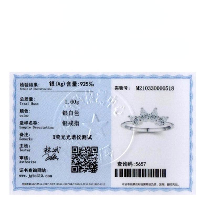 Tancise Classic 925 Sterling Silver Zirkónový prsteň Dámske šperky Svadobný darček na párty