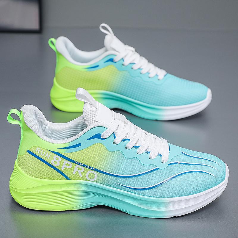 Men's sports shoes new casual fashion four season versatile outdoor thick sole breathable wear-resistant running casual sneakers