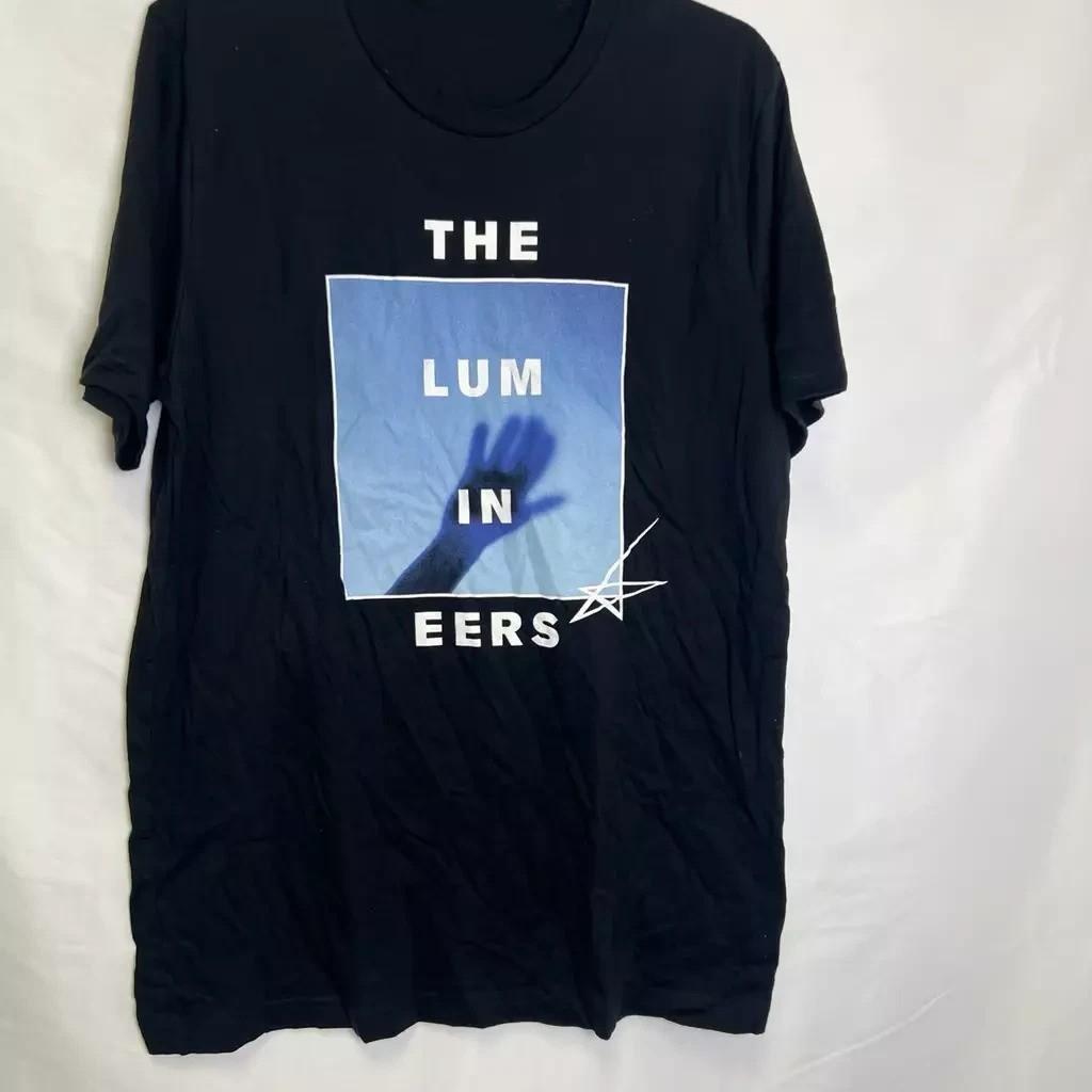 THE LUMINEERS BAND Gift For Fan Black Cotton T Shirt Full Size S-5XL HH564
