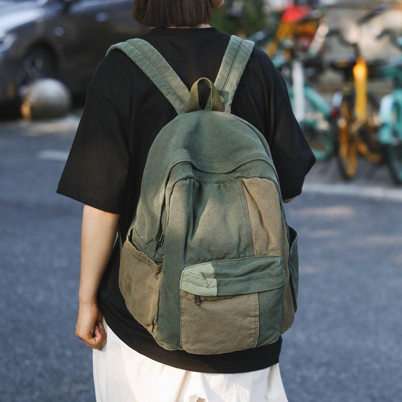 Школьный рюкзак Color Block для женщин — фото 17