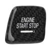 Engine Push To Start Button Cover Carbon Start Replacement for C7 2013 To 2019