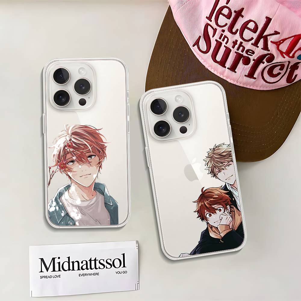 Anime G-GIVENS Phone Case For IPhone 17 16 15 14 Plus 13 12 11 Pro Max Phone Back Cover Transparen