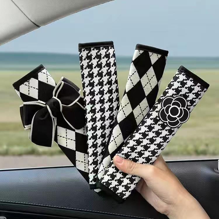 Women's Summer Car Shoulder Belt Cover - Universal Four Seasons Seat Belt Protection