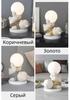 Modern minimalist decorative table lamp with a bear