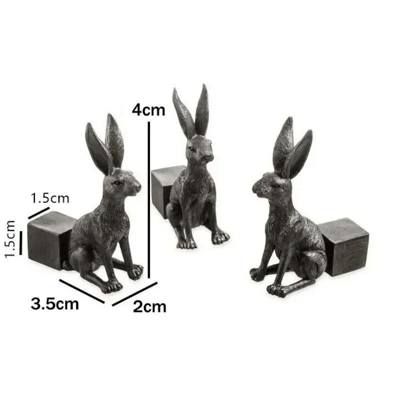 Flower Pot Holder Animal Dog Cat Rabbit Shape Pot Tray Support Resin Craft Decoration Outdoor Statue Garden Pot Planter