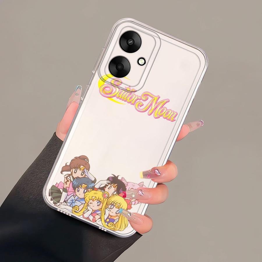

Cartoon Sailor Moon Case for Xiaomi Mi 11T Pro 11 Lite Soft Phone Cover Xiaomi Mi 11 Lite 5G