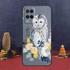Cute Owl Cartoon Case For Oppo A60 A80 A40 A6 A5 Pro A15 A16 A17 A57 A94 A74 A54 A76 A96 A18 A38 A58 A78 A98