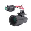 Black Ambient Air Temperature Sensor Kit 27722-15U00 With Wire For Nissan Versa Maxima Quest Q50 ReplacementReplacement Sensors2