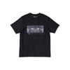 X Oshinoko Collaboration SS24 Versatile Minimalist Anime Print Crew Neck Short Sleeve T-Shirt Men Tops Black 473119-09