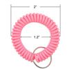 10pcs Coil Stretch Wristband Keychain