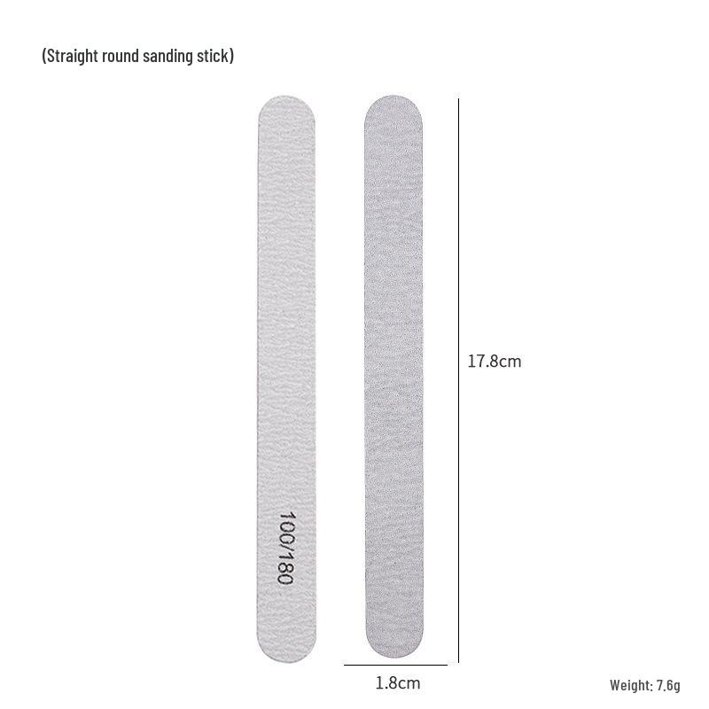 

Двусторонняя матовая пилка для ногтей и шлифовальная полоска